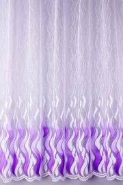 ZÁCLONA SKLENĚNÁ FIALOVÁ VLNA
